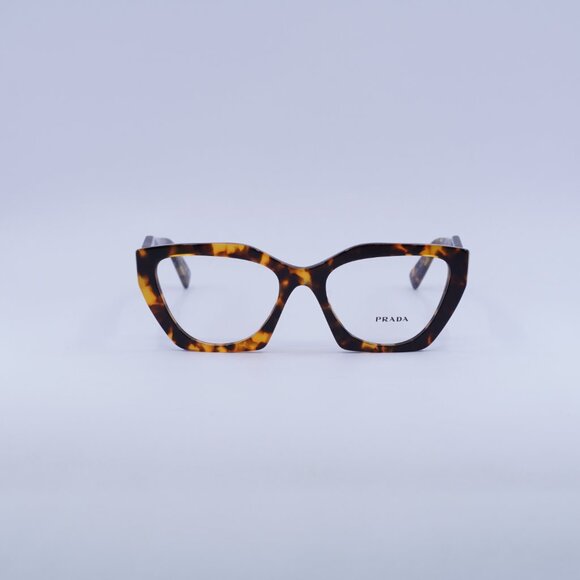 Prada PR09YV VAU1O1 Eyeglasses Honey Havana 54mm Cat Eye Frame - Picture 2 of 11